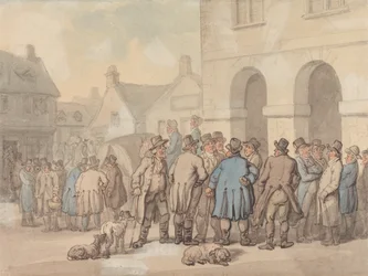 Der Marktplatz, Brackley, Northamptonshire